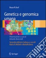 Genetica e genomica umana libro