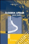 Algebra linear para todos libro