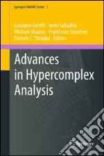 Advances in Hypercomplex Analysis libro