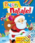 Buon Natale! Coloro con gli stickers. Con adesivi. Ediz. illustrata