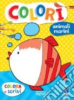 Animali marini. Colorì libro