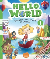 Hello world. Exploring the world in English. Student's book & workbook . With Wonder magazine, Hello world Grammar / Language, Mind maps. Per la Scuola elementare. Con e-book. Con espansione online. Vol. 4 libro