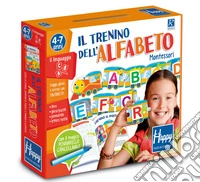 Il trenino dell'alfabeto Montessori. Happy. Ediz. illustrata. Con gadget