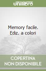 Memory facile. Ediz. a colori