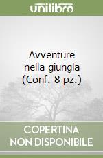 Avventure nella giungla (Conf. 8 pz.) libro