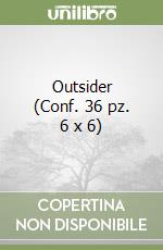 Outsider (Conf. 36 pz. 6 x 6) libro