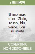 Il mio maxi color. Giallo, rosso, blu, verde. Ediz. illustrata libro