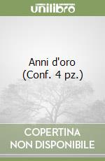Anni d'oro (Conf. 4 pz.) libro