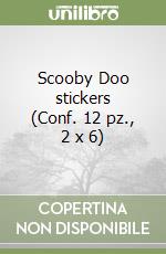 Scooby Doo stickers (Conf. 12 pz., 2 x 6) libro