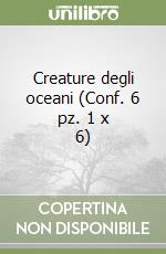 Creature degli oceani (Conf. 6 pz. 1 x 6) libro