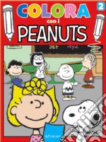 Colora con i Peanuts. Ediz. illustrata. Vol. 2: Rosso libro