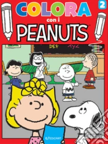 Colora con i Peanuts. Ediz. illustrata. Vol. 2: Rosso