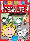 Colora con i Peanuts. Ediz. illustrata. Vol. 2: Rosso libro