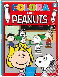 Colora con i Peanuts. Ediz. illustrata. Vol. 1: Blu libro