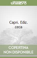 Capri. Ediz. ceca libro