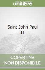 Saint John Paul II libro