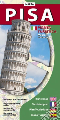 Pianta di Pisa libro