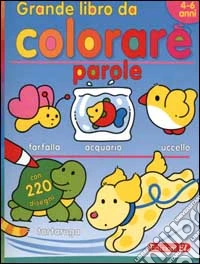 Grande libro da colorare. Parole libro
