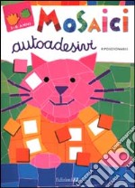 Mosaici autodesivi. Gatto libro