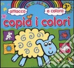 Copia i colori. Arcobaleno attacca e colora libro