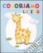 Coloriamo lo zoo. Giraffa libro