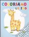 Coloriamo lo zoo. Giraffa libro