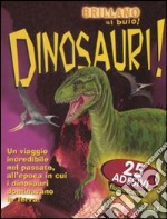 Dinosauri. Brillano al buio. Con adesivi libro