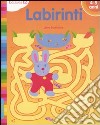 Labirinti 4-5 anni libro