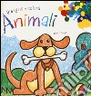 Animali. Disegna e colora libro di Bergin Mark