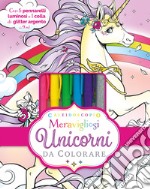 Caleidoscopio. Meravigliosi unicorni da colorare. Con colla di glitter. Con 5 pennarelli libro