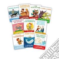La mia prima biblioteca di fiabe illustrate. Stampatello maiuscolo. Ediz. a colori libro