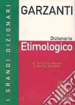 Dizionario Etimologico libro