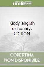 Kiddy english dictionary. CD-ROM libro