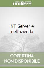 NT Server 4 nell'azienda libro