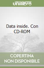 Data inside. Con CD-ROM libro