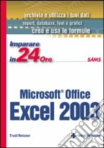 Imparare Excel 2003 in 24 ore libro