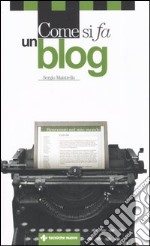 Come si fa un blog libro