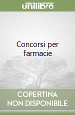 Concorsi per farmacie