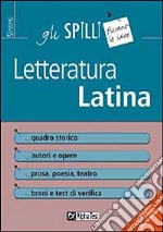 Letteratura latina libro