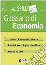 Glossario di Economia libro