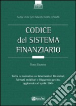 Codice del sistema finanziario libro