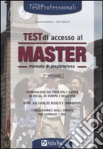 Test di accesso ai master. Manuale di preparazione libro