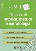 Glossario di retorica, metrica e narratologia