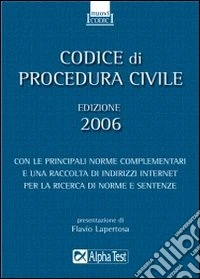 Codice di procedura civile 2006 libro