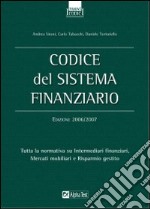 Codice del sistema finanziario libro