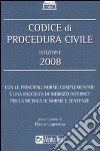 Codice di procedura civile 2008 libro