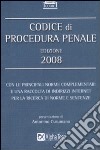 Codice di procedura penale 2008 libro