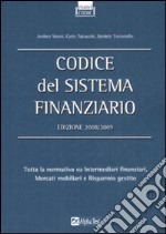 Codice del sistema finanziario 2008 libro