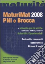 MaturiMat PNI e Brocca 2008 libro