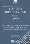 Codice di procedura civile 2010 libro